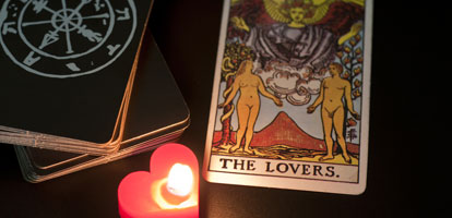 Carta de los Amantes en el Tarot del Amor